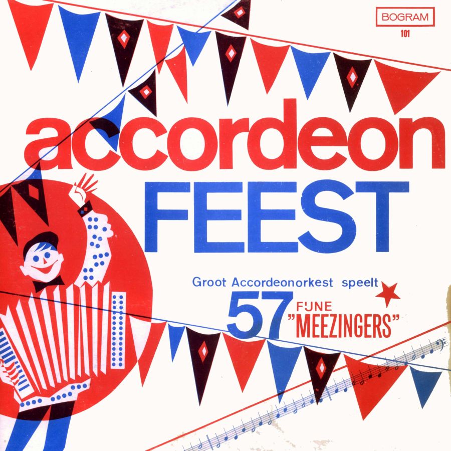 Accordeon Feest - 57 Fijne Meezingers (LP) 49594 Vinyl LP Goede Staat