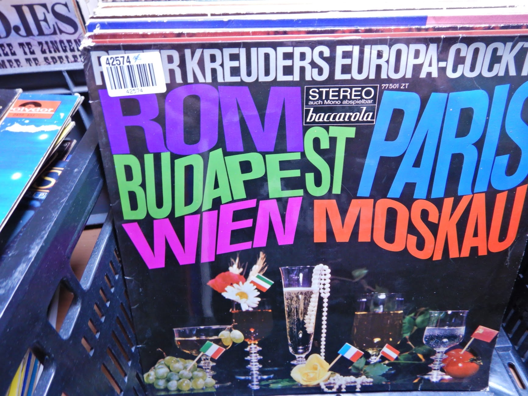 Peter Kreuder Und Seine Solisten - Peter Kreuders Europa-Cocktail (LP) Vinyl LP Goede Staat