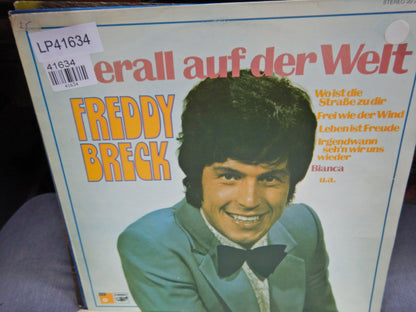 Freddy Breck - Uberall Auf Der Welt (LP) 41634 Vinyl LP Goede Staat