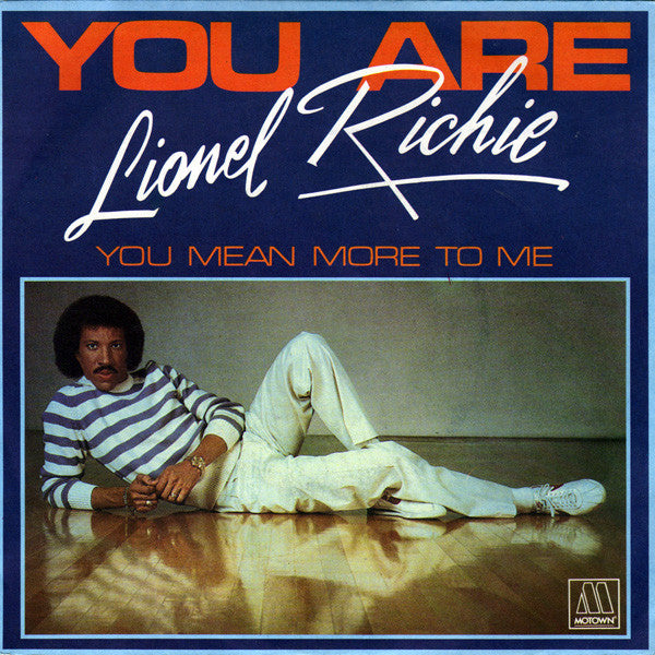 Lionel Richie - You Are 13689 Vinyl Singles Goede Staat