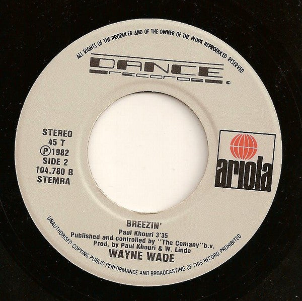 Wayne Wade - Lady 22712 28448 Vinyl Singles Goede Staat