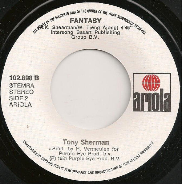 Tony Sherman & Julia Loko - Too Big For Words 39291 Vinyl Singles Hoes: Generic