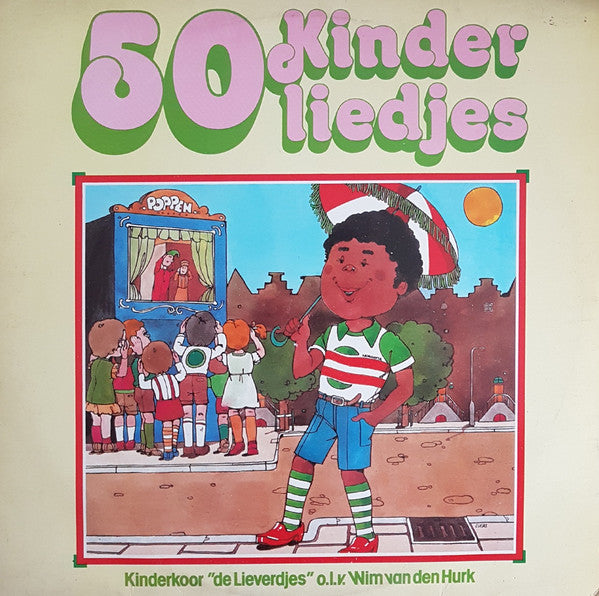 Kinderkoor De Lieverdjes - 50 Kinderliedjes (LP) 45117 Vinyl LP Goede Staat