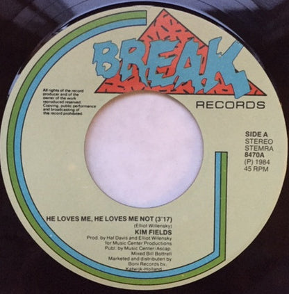 Kim Fields - He Loves Me He Loves Me Not 14693 Vinyl Singles Goede Staat