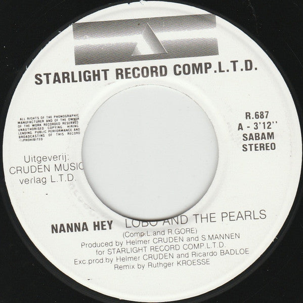 Lobo And The Pearls - Nana Hey 15361 Vinyl Singles Goede Staat