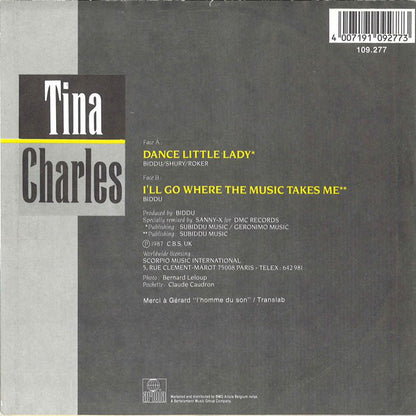 Tina Charles - Dance Little Lady (Original 87 Version) 24819 Vinyl Singles Goede Staat