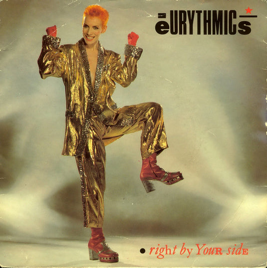 Eurythmics - Right By Your Side 33082 Vinyl Singles Goede Staat