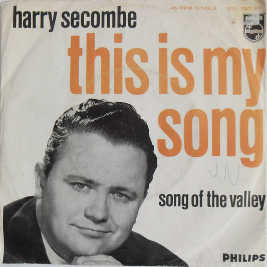 Harry Secombe - This Is My Song 08990 Vinyl Singles Goede Staat