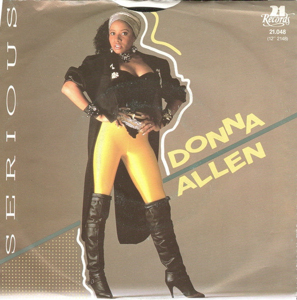 Donna Allen - Serious 18552 Vinyl Singles Goede Staat