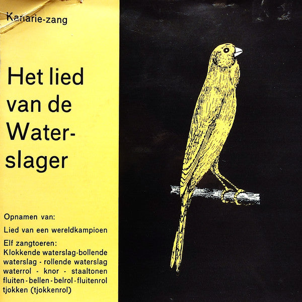 No Artist - Het Lied Van De Waterslager 14550 Vinyl Singles Goede Staat