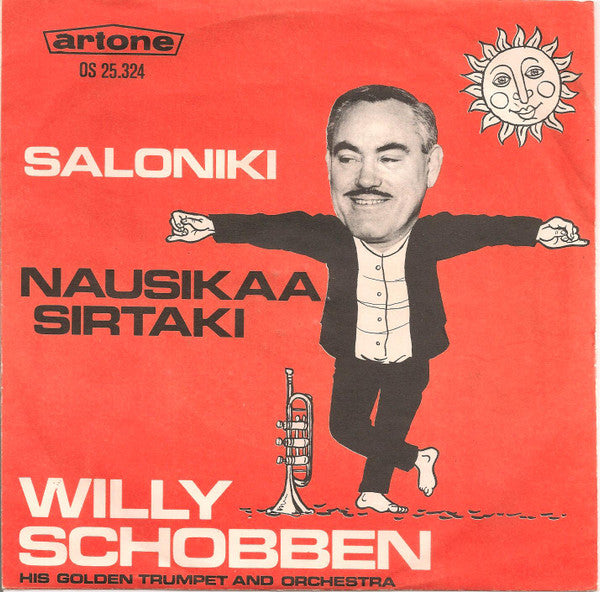 Willy Schobben His Golden Trumpet And Orchestra - Saloniki 29701 Vinyl Singles Goede Staat