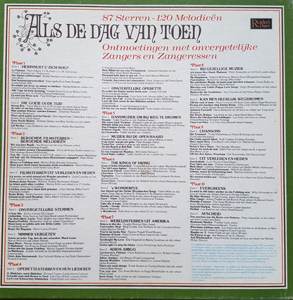 Various - Als De Dag Van Toen (7 LP Box) 43325 Vinyl LP Goede Staat