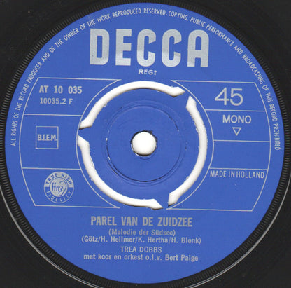 Trea Dobbs - Parel Van De Zuidzee 39785 Vinyl Singles Hoes: Generic