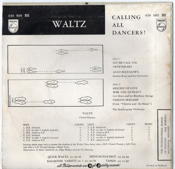 Various - Waltz (EP) 32643 Vinyl Singles Goede Staat