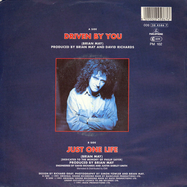 Brian May - Driven By You 20590 Vinyl Singles Goede Staat