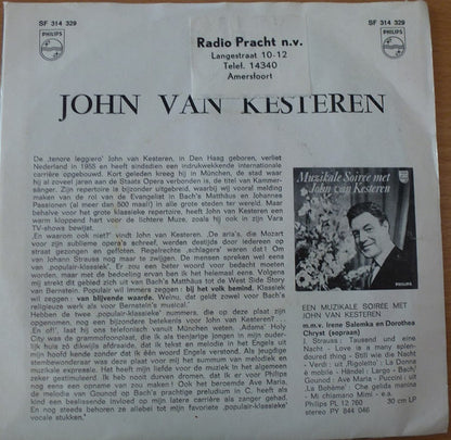 John Van Kesteren - The Holy City 14437 Vinyl Singles Goede Staat