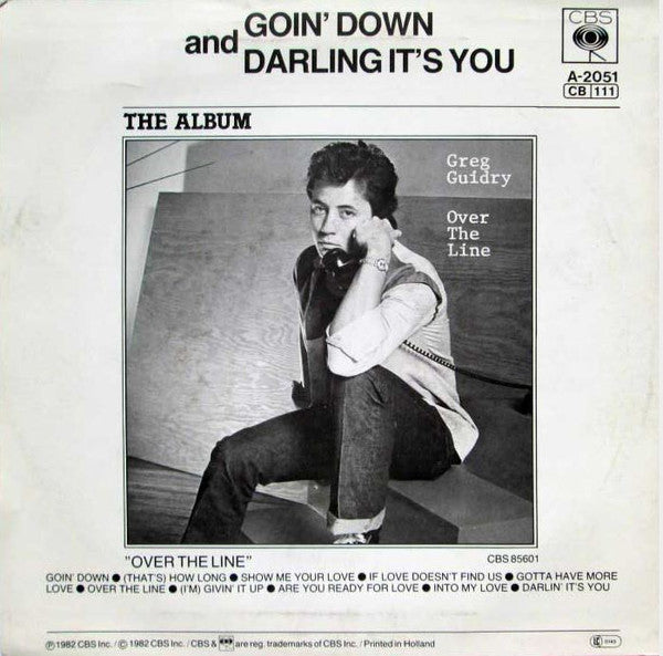 Greg Guidry - Goin' Down 32052 Vinyl Singles Goede Staat