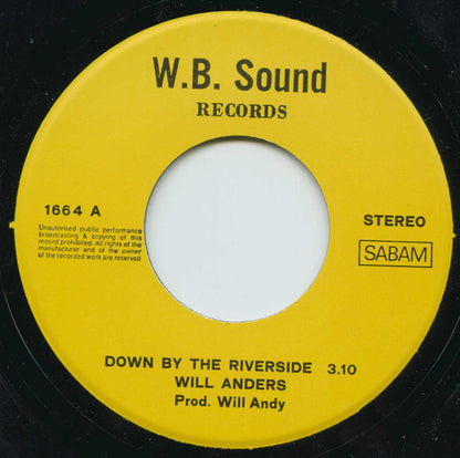 Will Anders - Down By The Riverside 15237 Vinyl Singles Goede Staat