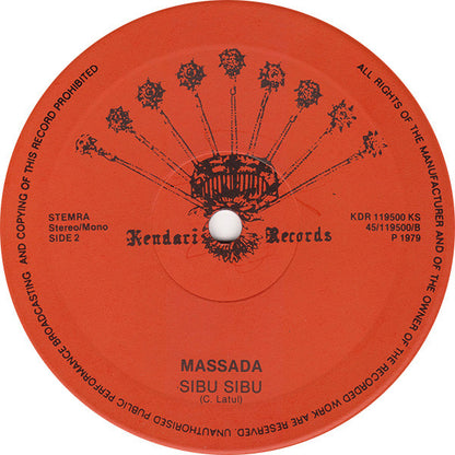 Massada - Unknown Destination (Maxi-Single)  42325 Maxi-Singles Goede Staat