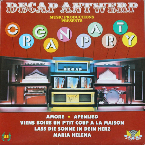 Decap Organ Antwerp - Organ Party (LP) 46792 Vinyl LP Goede Staat