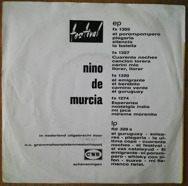 Nino de Murcia - Valencia 01701 Vinyl Singles Goede Staat