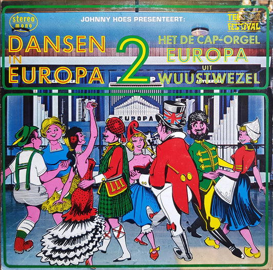 Decap Organ - Dansen In Europa - Het de Cap-Orgel Europa Uit Wuustwezel 2 (LP) 44002 Vinyl LP Goede Staat