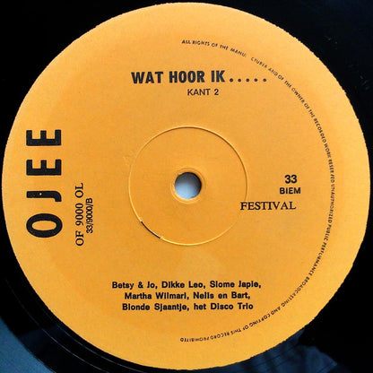 Various - Wat Hoor Ik... (LP) 48997 Vinyl LP Goede Staat