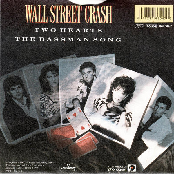 Wall Street Crash - Two Hearts 21458 Vinyl Singles Goede Staat