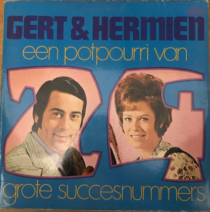 Gert & Hermien - Een Potpourri Van 24 Grote Succesnummers (LP) 49605 Vinyl LP Goede Staat