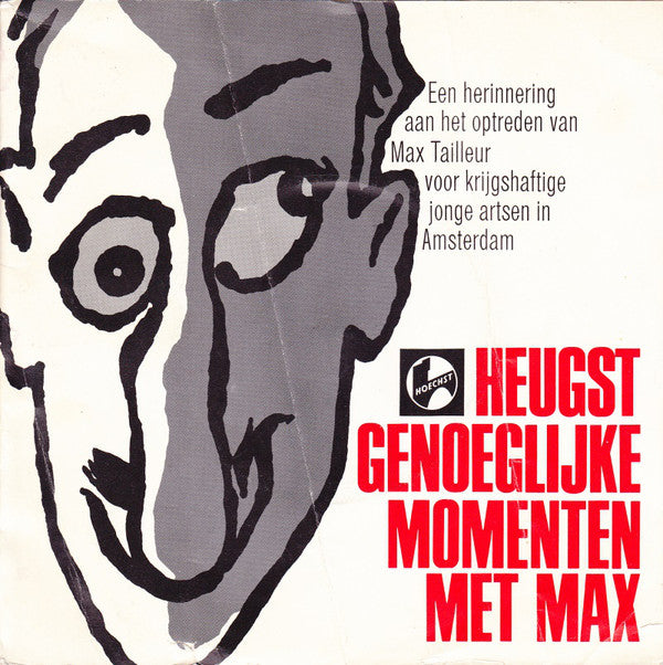 Max Van Praag - Heugst Genoeglijke Momenten 11440 Vinyl Singles Goede Staat