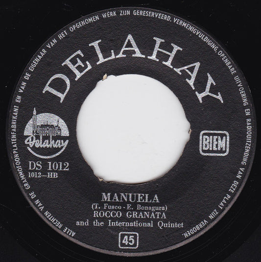 Rocco Granata And The International Quintet - Manuela 24809 Vinyl Singles Goede Staat