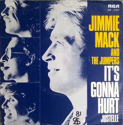 Jimmie Mack And The Jumpers - It's Gonna Hurt 06166 Vinyl Singles Goede Staat