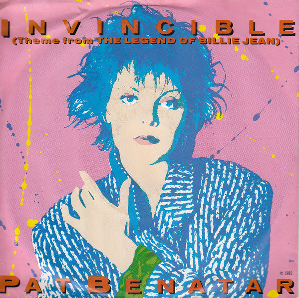 Pat Benatar - Invincible 39436 Vinyl Singles Goede Staat