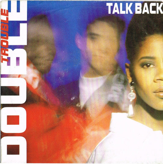 Double Trouble - Talk Back 20072 Vinyl Singles Goede Staat