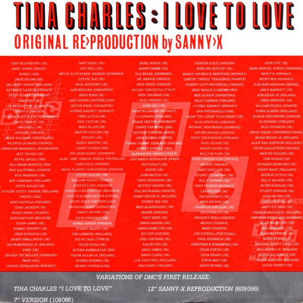 Tina Charles - I Love To Love 26441 Vinyl Singles Goede Staat