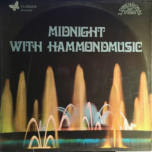 Gerry Roberto - Midnight With Hammondmusic (LP) 42401 Vinyl LP Goede Staat