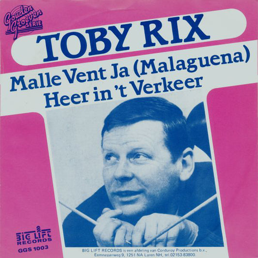 Tobi Rix - Malle Vent Ja (Malaguena) 23697 Vinyl Singles Goede Staat