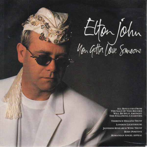 Elton John - You Gotta Love Someone 20546 Vinyl Singles Goede Staat