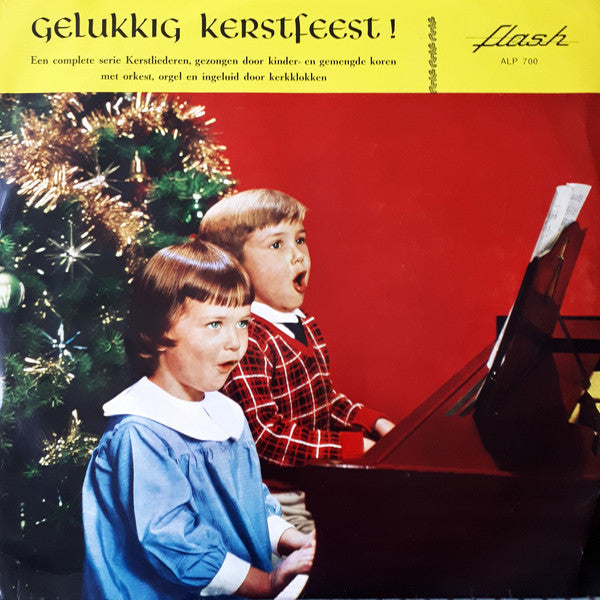 Kinderkoor Zanggenot, Kinderkoor De Winterkoninkjes - Gelukkig Kerstfeest (LP) 49439 Vinyl LP Goede Staat