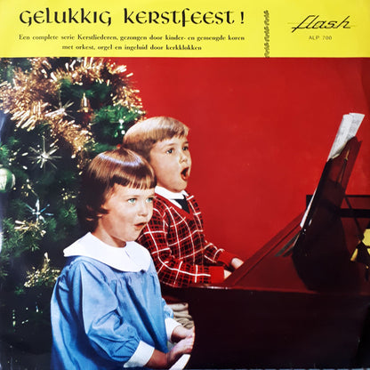 Kinderkoor Zanggenot, Kinderkoor De Winterkoninkjes - Gelukkig Kerstfeest (LP) 49439 Vinyl LP Goede Staat