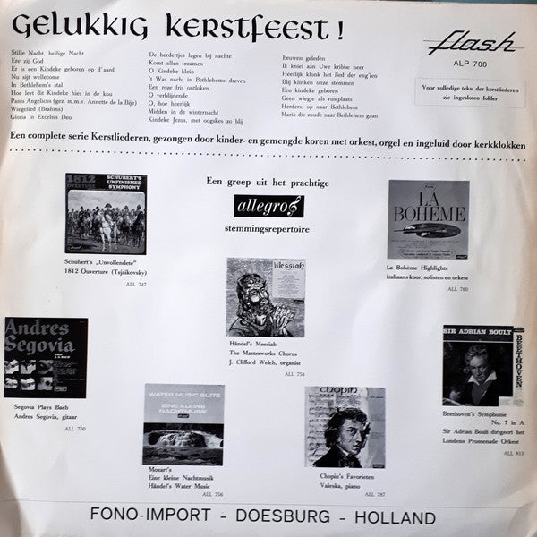 Kinderkoor Zanggenot, Kinderkoor De Winterkoninkjes - Gelukkig Kerstfeest (LP) 49439 Vinyl LP Goede Staat