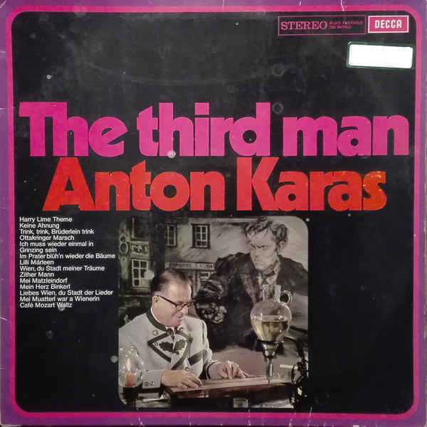 Anton Karas - The Third Man (LP) 49737 Vinyl LP Goede Staat