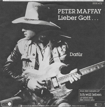 Peter Maffay - Lieber gott.. 04858 Vinyl Singles Goede Staat