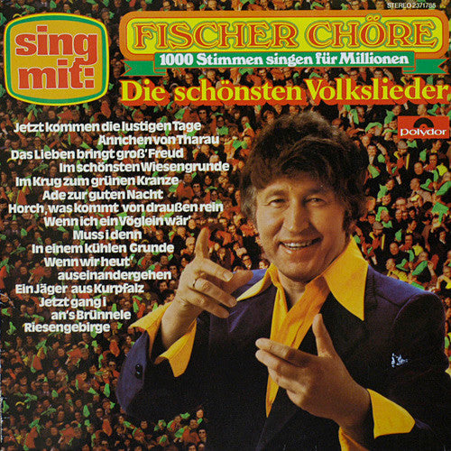 Fischer Chöre - Die Schönsten Volkslieder (LP) 49673 Vinyl LP Goede Staat