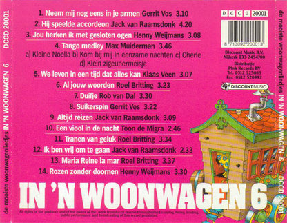 Various - In 'n Woonwagen 6 (CD) Compact Disc Goede Staat