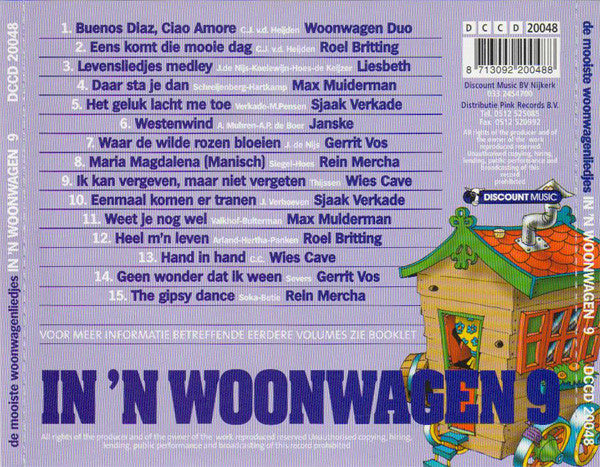 Various - In 'n Woonwagen 9 (CD) Compact Disc Goede Staat