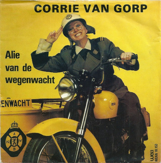 Corrie van Gorp - Alie Van De Wegenwacht 31213 Vinyl Singles Goede Staat