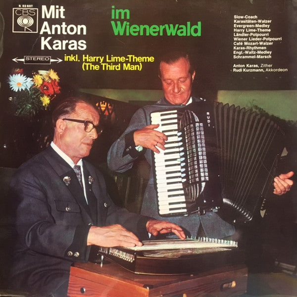 Anton Karas - Mit Anton Karas Im Wienerwald (LP) 49723 Vinyl LP Goede Staat