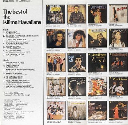 Kilima Hawaiians - The Best Of The Kilima Hawaiians (LP) 44999 Vinyl LP Goede Staat