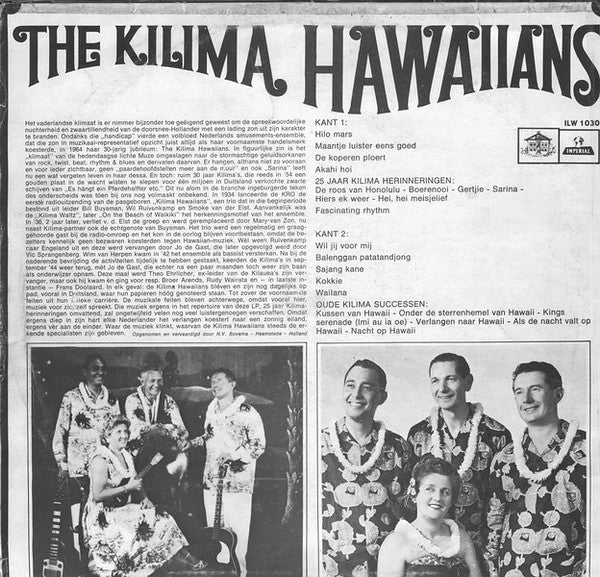 Kilima Hawaiians  - The Kilima Hawaiians (LP) 46389 Vinyl LP Goede Staat